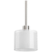 Progress PP511009 Brushed Nickel Mini Pendant