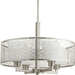 Progress PP515609 Brushed Nickel Up Light Pendant