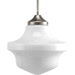 Progress PP519509 Brushed Nickel Down Light Pendant