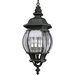 Progress PP550131 Textured Black Outdoor Hanging Lantern