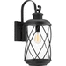 Progress PP560082031 Black Outdoor Entrance Wall Light