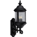 Progress PP565231 Textured Black Outdoor Entrance Wall Light