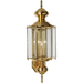 Progress PP573010 Polished Brass Outdoor Entrance Wall Light