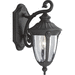 Progress PP582031 Textured Black Outdoor Entrance Wall Light