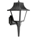 Progress PP584331WB Black Outdoor Entrance Wall Light