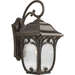 Progress PP599684 Espresso Outdoor Entrance Wall Light