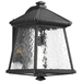 Progress PP599931 Black Outdoor Entrance Wall Light