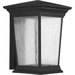 Progress PP60763130K9 Black Outdoor Entrance Wall Light