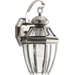 Progress PP661009 Brushed Nickel Outdoor Entrance Wall Light