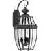 Progress PP661231 Black Outdoor Entrance Wall Light