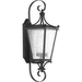 Progress PP662731MD Black Outdoor Entrance Wall Light