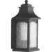 Progress PP663431CD Black Outdoor Entrance Wall Light