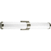 Progress PP702509EB Brushed Nickel 2 Bulb Bathroom Light