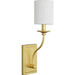 Progress PP710018012 Satin Brass 1 Bulb Wall Sconce