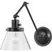 Progress PP710094031 Black 1 Bulb Wall Sconce