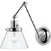 Progress PP710094104 Polished Nickel 1 Bulb Wall Sconce