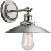 Progress PP715681 Antique Nickel 1 Bulb Wall Sconce