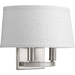 Progress PP717209 Brushed Nickel Multi Bulb Wall Sconce