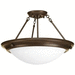 Progress PP731920WB Antique Bronze Semi Flush Mount Ceiling Light