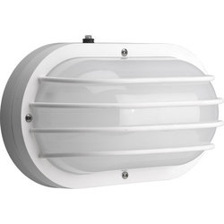  Polycarbonate Lanterns Entrance Outdoor Wall Light - White