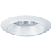 Progress PP8041WL28 White 4'' Recessed Light Trim Kit