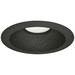 Progress PP80713130KSTR2 Black 6'' Recessed Light Trim Kit