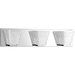 Progress PP212515 Polished Chrome 3 Bulb Bathroom Light