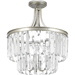 Progress PP2326134 Silver Ridge Semi Flush Mount Ceiling Light