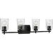 Progress PP300157031 Black 4 or more Bulb Bathroom Light