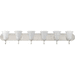 Progress PP300238009 Brushed Nickel 4 or more Bulb Bathroom Light