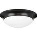 Progress PP350147031 Black Flush Mount Ceiling Light