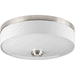 Progress PP36100930K9 Brushed Nickel Flush Mount Ceiling Light