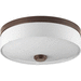 Progress PP36102030K9 Antique Bronze Flush Mount Ceiling Light