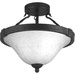 Progress PP367171 Gilded Iron Semi Flush Mount Ceiling Light