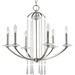 Progress PP4139104 Polished Nickel Mid Sized Chandelier