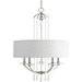 Progress PP4629104 Polished Nickel Mid Sized Chandelier