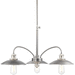 Progress PP476881 Antique Nickel Mid Sized Chandelier