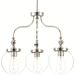 Progress PP4769104 Polished Nickel Mini Chandelier