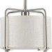 Progress PP500138009 Brushed Nickel Down Light Pendant