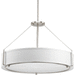 Progress PP502109 Brushed Nickel Drum Pendant