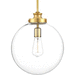 Progress PP5328137 Natural Brass Down Light Pendant