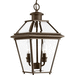 Progress PP653720 Antique Bronze Outdoor Hanging Lantern