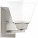 Progress PP300158009 Brushed Nickel 1 Bulb Wall Sconce