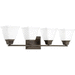 Progress PP300161020 Antique Bronze 4 or more Bulb Bathroom Light