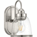 Progress PP300178009 Brushed Nickel 1 Bulb Wall Sconce