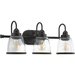 Progress PP300180020 Antique Bronze 3 Bulb Bathroom Light