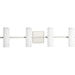 Progress PP30018800930 Brushed Nickel 4 or more Bulb Bathroom Light