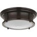 Progress PP35011310830 Oil Rubbed Bronze Flush Mount Ceiling Light