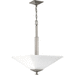 Progress PP500126009 Brushed Nickel Up Light Pendant