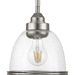 Progress PP500137009 Brushed Nickel Mini Pendant